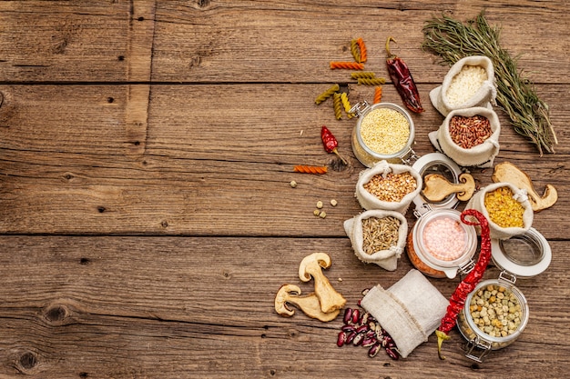 Zestaw przypraw i składników